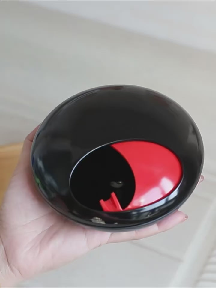 מאפרה עיצוב מיוחד מכסה מסתובב  איסוף עשן ללא ריחות 🌬️🚬