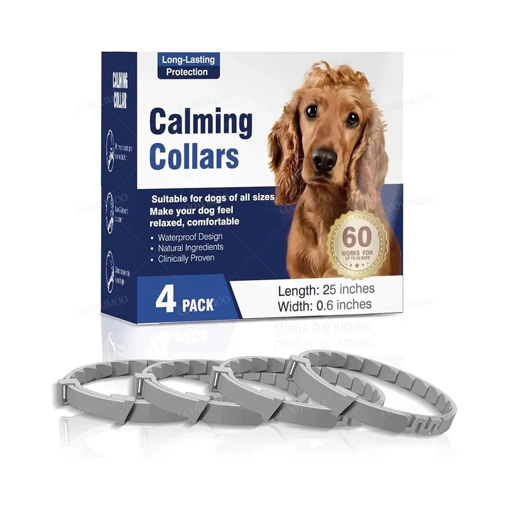 מבצע סט 4 קולר הרגעה לחיות מחמד