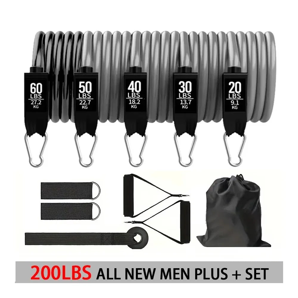 סט גומיות התנגדות מקצועי  פתרון מושלם לאימון ביתי וחדר כושר