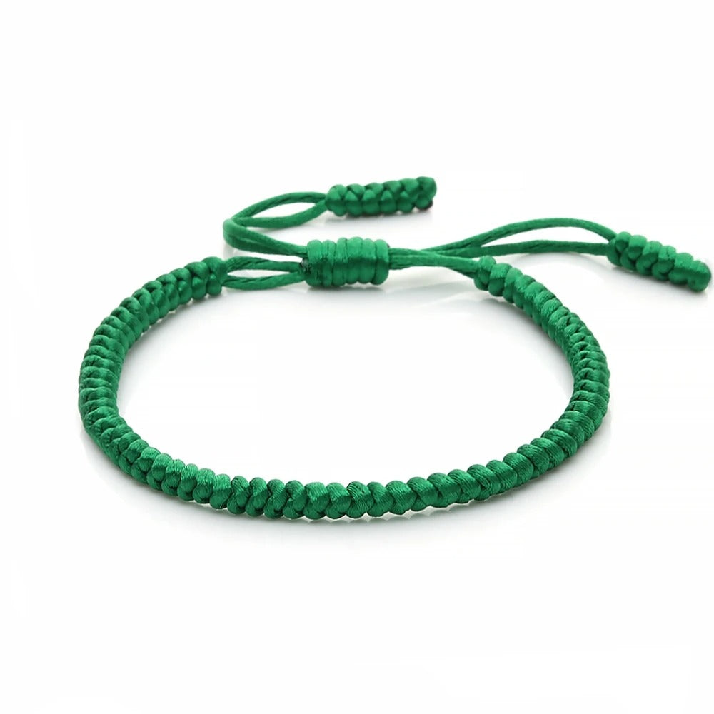 סט 5 צבעים צמידי "מזל וברכה" בעבודת יד חברות ידידות