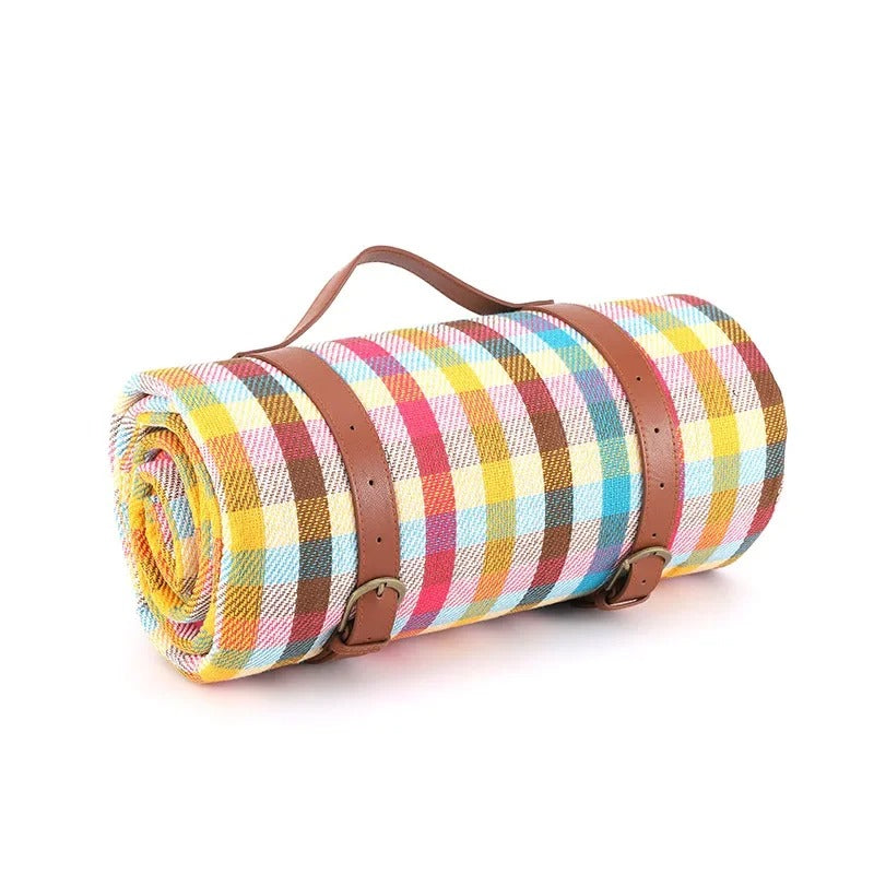 שמיכת פיקניק גדולה ונוחה לשימוש בחוץ 200 - 200 ס'מ