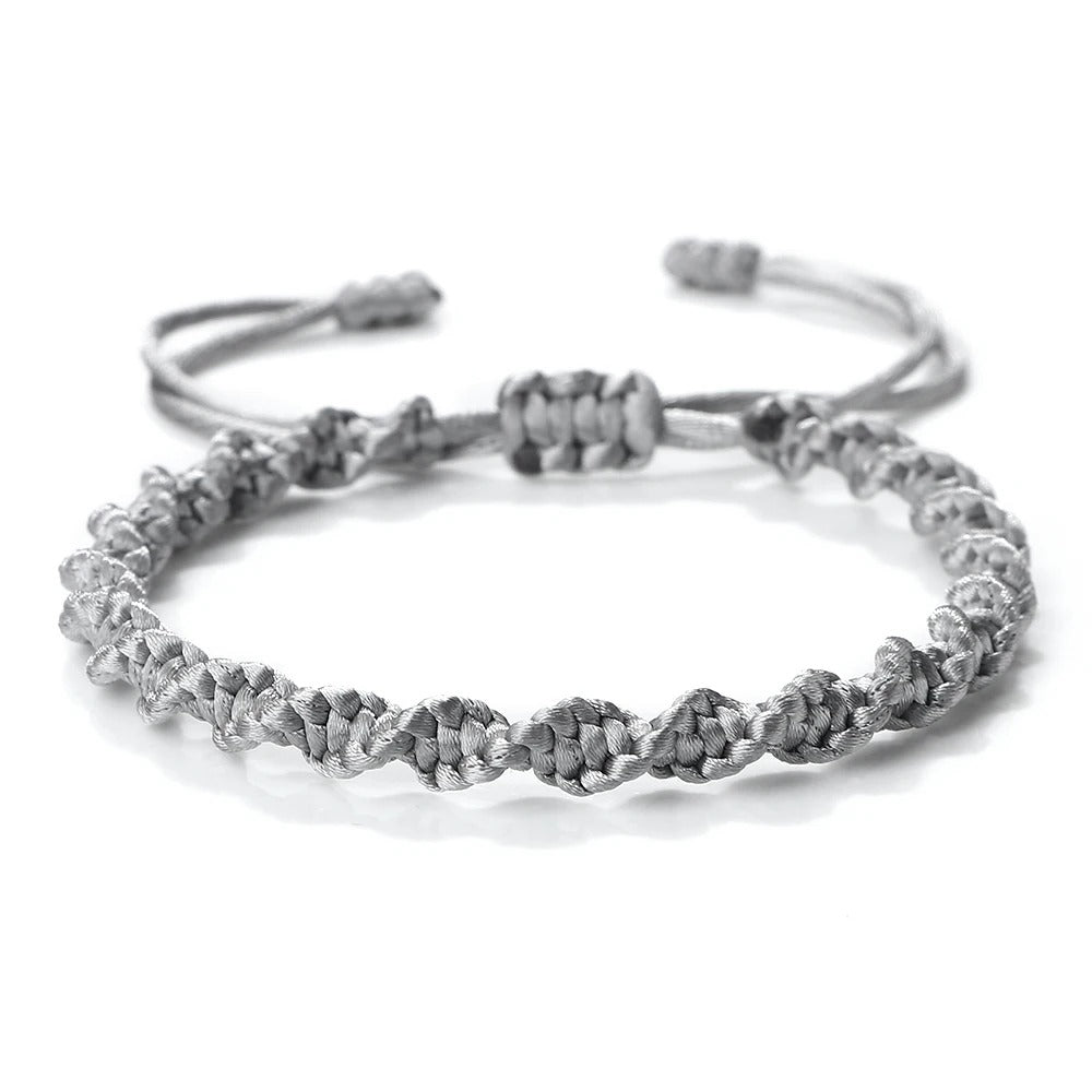 סט 5 צבעים צמידי "מזל וברכה" בעבודת יד חברות ידידות