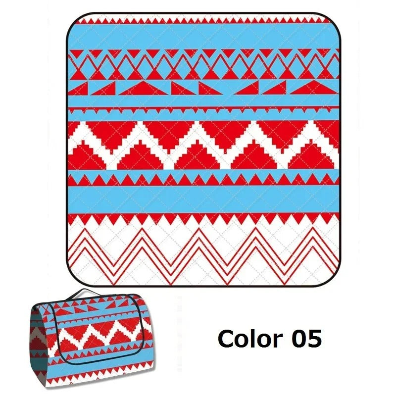 מחצלת חוץ מתקפלת לפיקניק, קמפינג וחוף 200- 200 ס'מ 24 דגמים