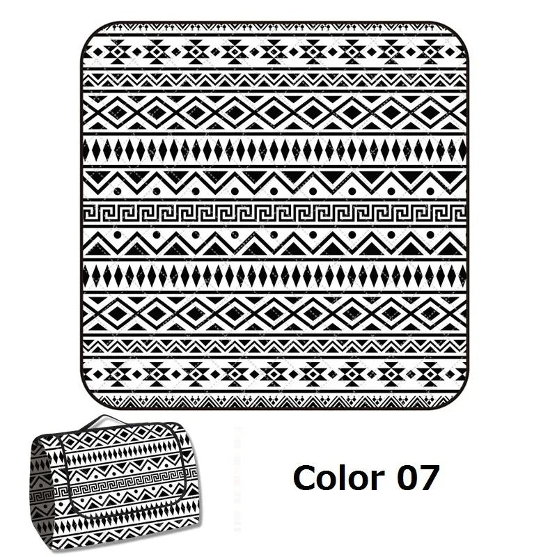 מחצלת חוץ מתקפלת לפיקניק, קמפינג וחוף 200- 200 ס'מ 24 דגמים