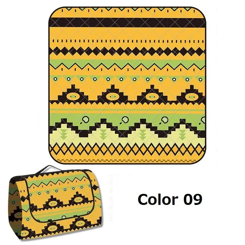 מחצלת חוץ מתקפלת לפיקניק, קמפינג וחוף 200- 200 ס'מ 24 דגמים